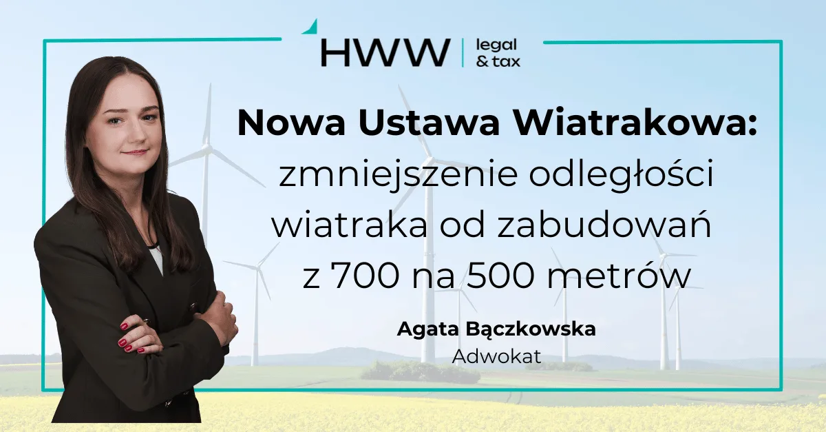Nowa Ustawa Wiatrakowa: Zmniejszenie Odległości Wiatraka od Zabudowań z 700 na 500 Metrów