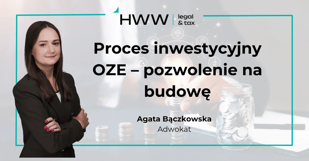 Proces inwestycyjny OZE – pozwolenie na budowę